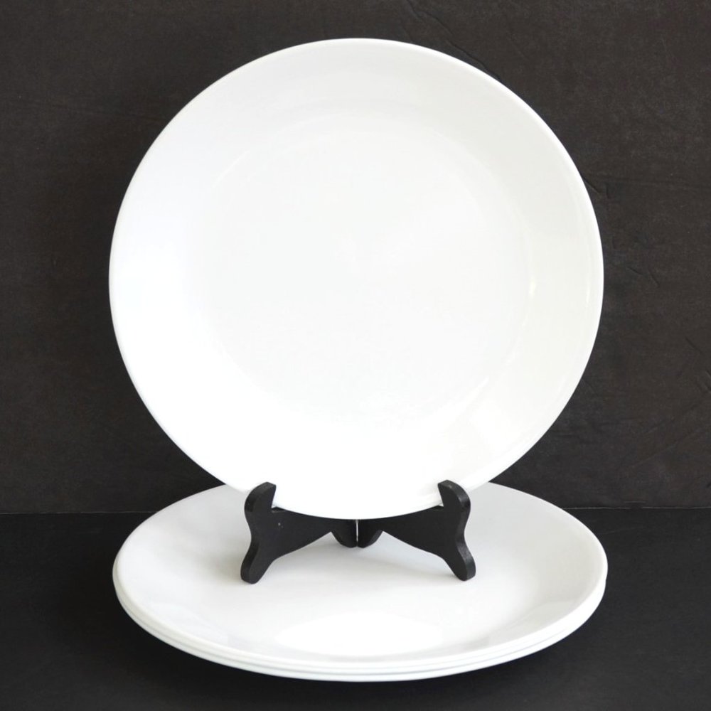 Corelle Winter Frost White Dinner Plates
